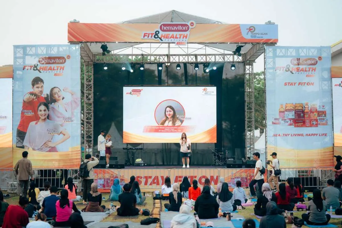 Menjaga Keseimbangan Hidup, Tempo Scan Gelar Hemaviton Fit & Health Festival 2024