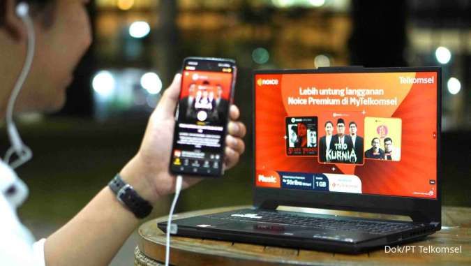 Telkomsel dan Noice Hadirkan Paket Bundling Noice Premium