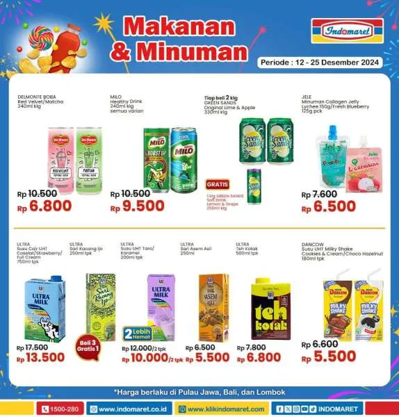 Promo Indomaret Super Hemat Periode 12-25 Desember 2024