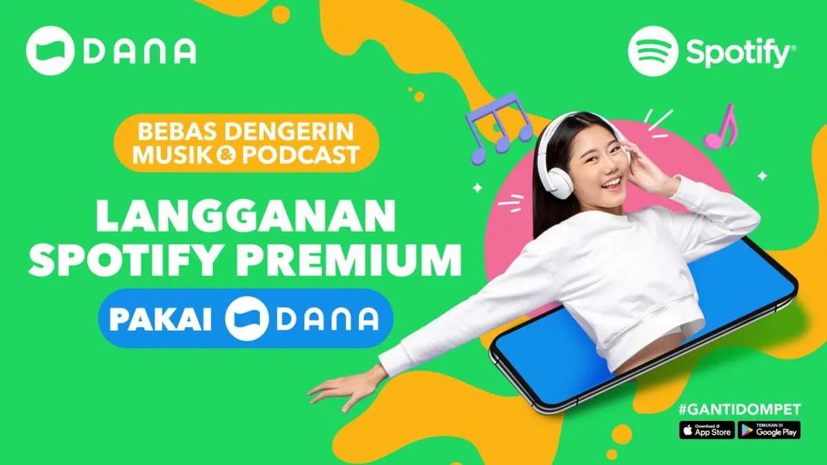 DANA mulai bidik transaksi pembayaran langganan Spotify Premium