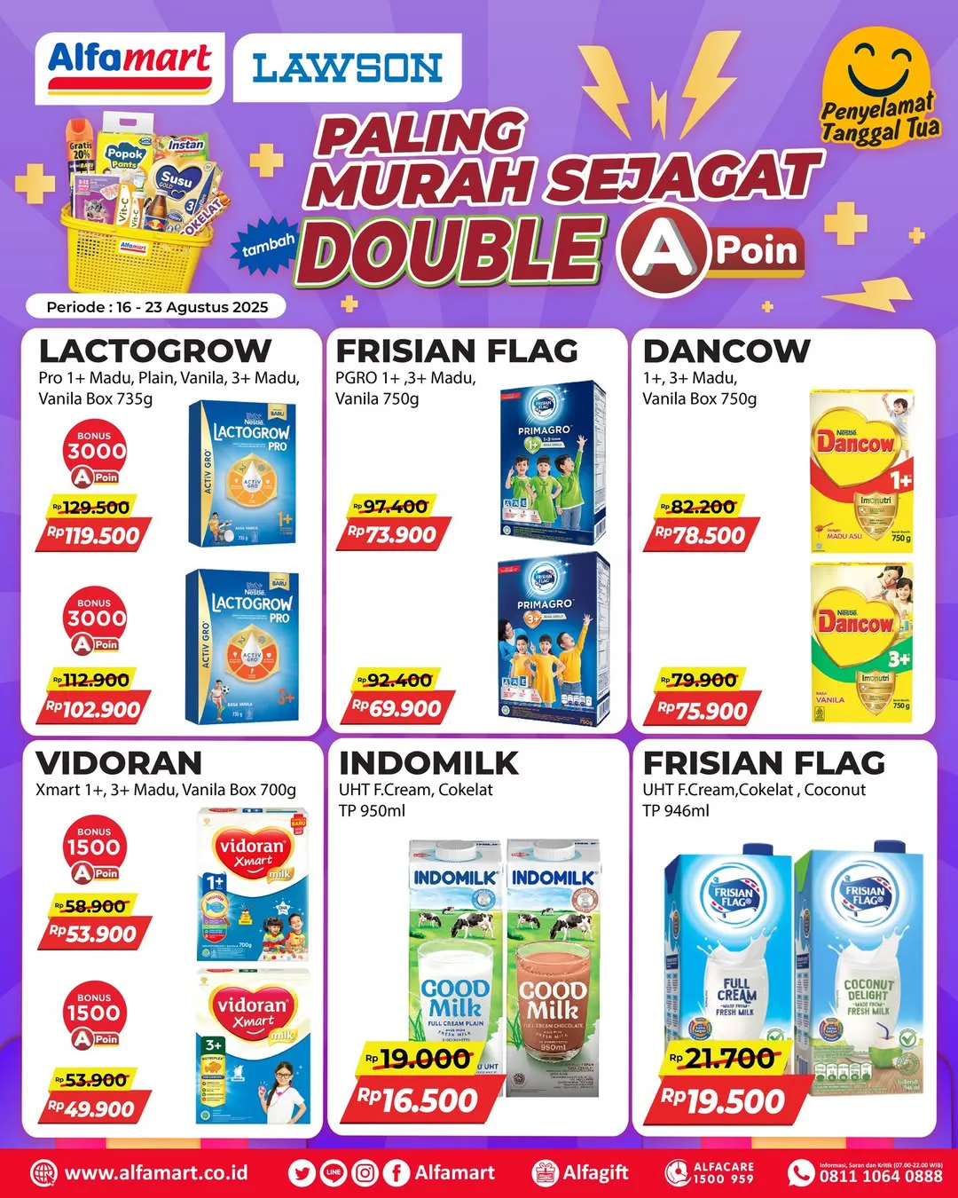 Promo Alfamart Paling Murah Sejagat Periode 16-23 Agustus 2025