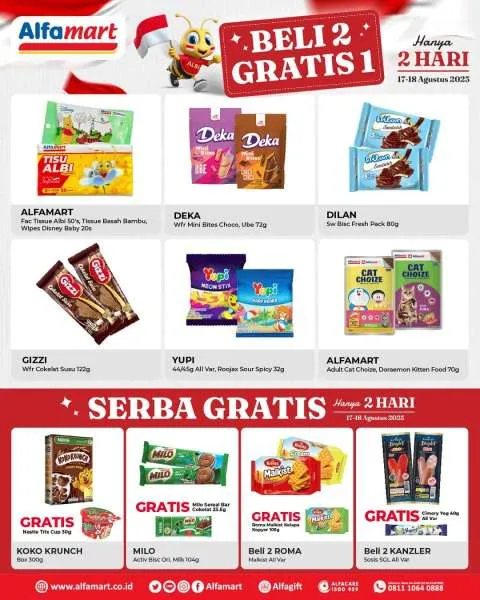 Promo Alfamart Semarak Merdeka Periode 17-18 Agustus 2025