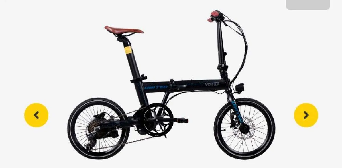 Gesit nan Lincah! Harga Sepeda Lipat United Vortex Tidak Terlalu Mahal 