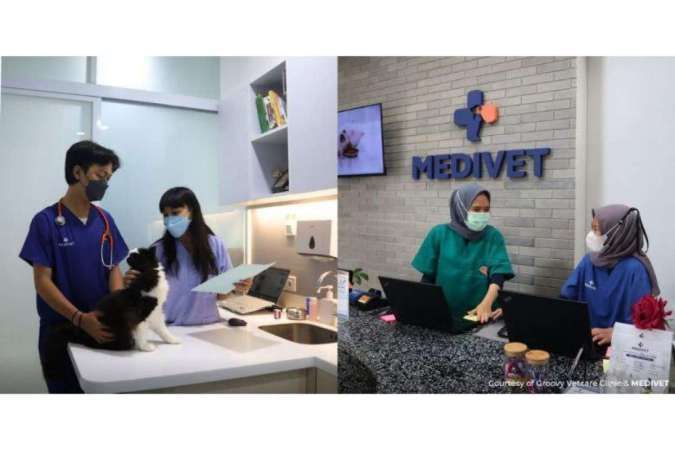 MEDIVET dan Groovy Vetcare Clinic menyediakan fasilitas serta layanan premium yang canggih. (Dok. Groovy Vetcare Clinic dan MEDIVET)