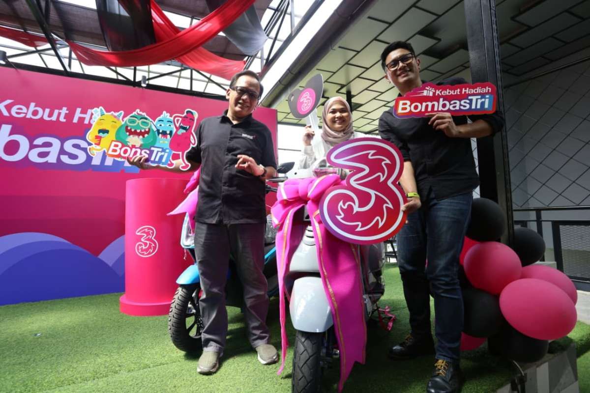 Tri Apresiasi Pelanggan, Beri Hadiah Program BombasTri
