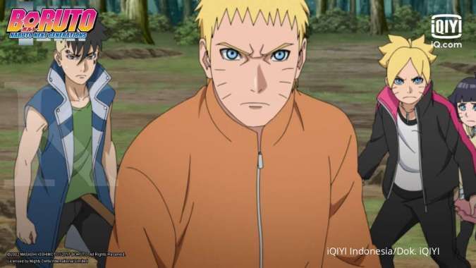 Boruto episode 203: Jigen muncul di hadapan Naruto, butuh Kurama untuk melawan