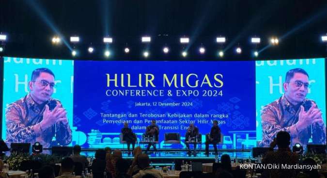 Plt. Dirjen Migas Dadan Kusdiana saat Konferensi Hilir Migas 2024