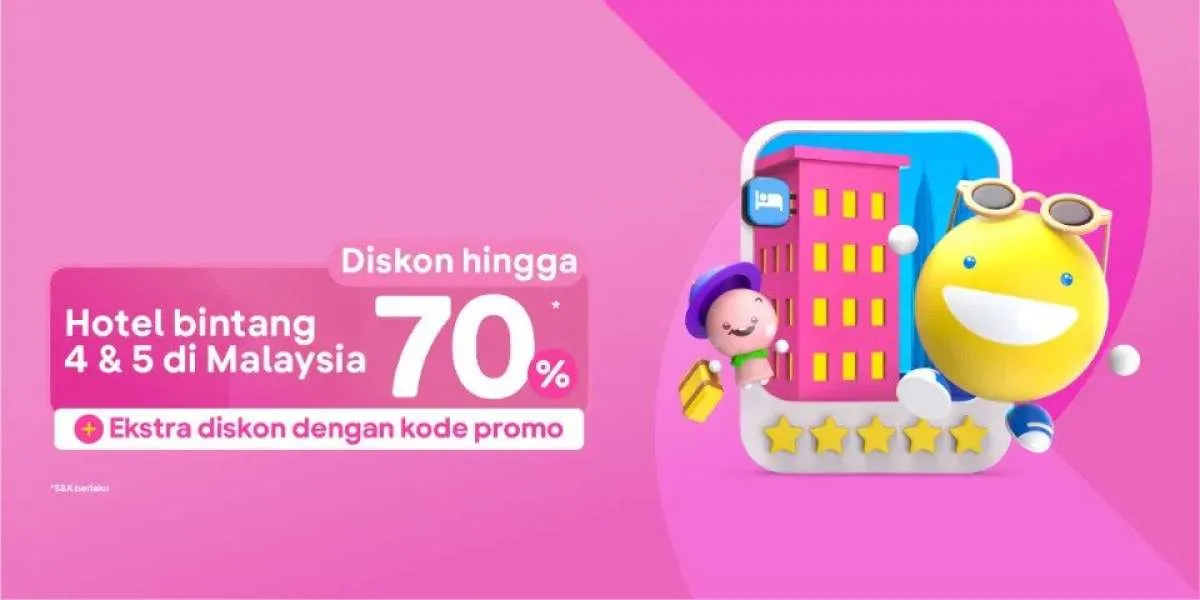 Promo Hotel Tiket.com Bintang 4 & 5 di Malaysia, Nikmati Diskon Hingga 70% Buat Anda