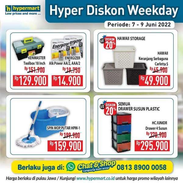 Promo Hypermart Terbaru Berlaku 7-9 Juni 2022