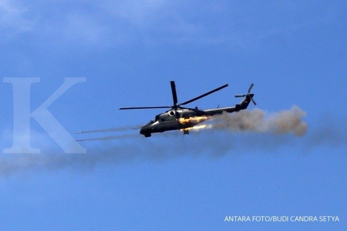 TNI membutuhkan 100 helikopter angkut berat dan 40 helikopter tempur