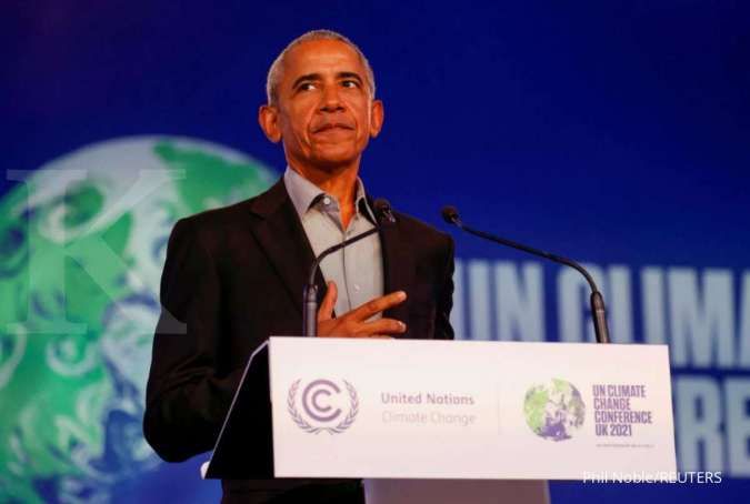 Tidak bergabung dalam COP26, Barack Obama layangkan kritik ke Rusia dan China