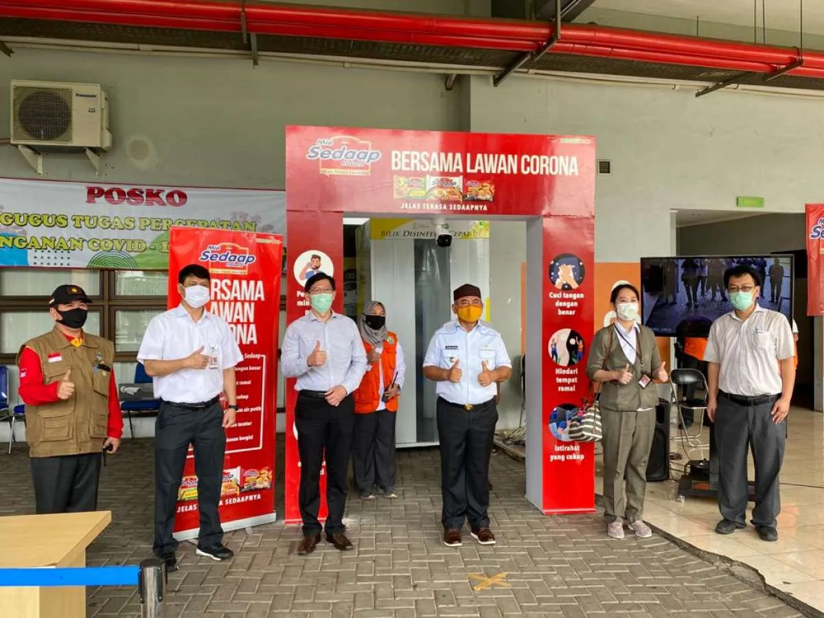 Produsen Mie Sedaap donasikan thermographic camera untuk antisipasi wabah corona 