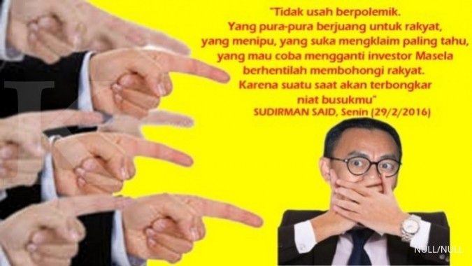 Masela saga, another comical brouhaha 