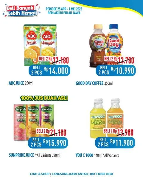 Promo Hypermart Beli Banyak Lebih Hemat Periode 25 April-1 Mei 2025
