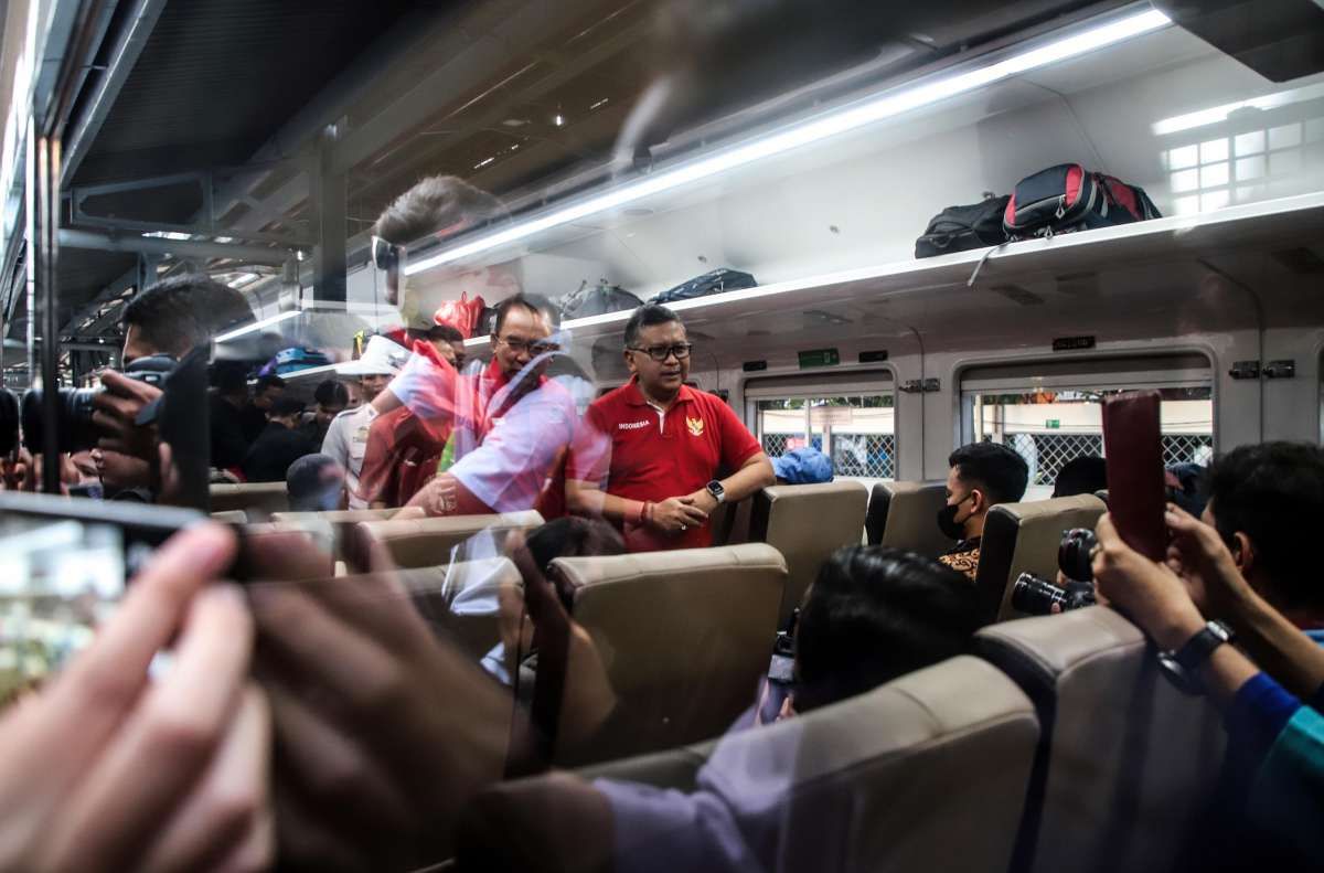 PDI Perjuangan Fasilitasi Pemudik Kereta Api