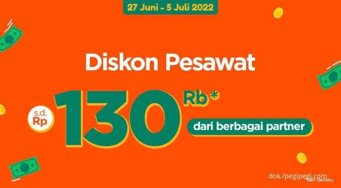 Gunakan Promo Gajian PegiPegi, Nikmati Diskon Tiket Pesawat hingga Rp 130.000 