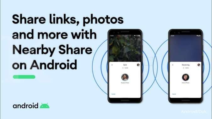 Cara memakai Nearby Share Android