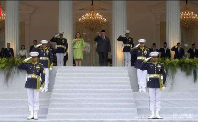 Prabowo Terima Kunjungan Kenegaraan Balasan Presiden Peru di Istana Merdeka