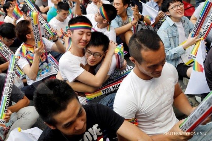 Ini negara Asia ke-1 legalkan pernikahan sejenis