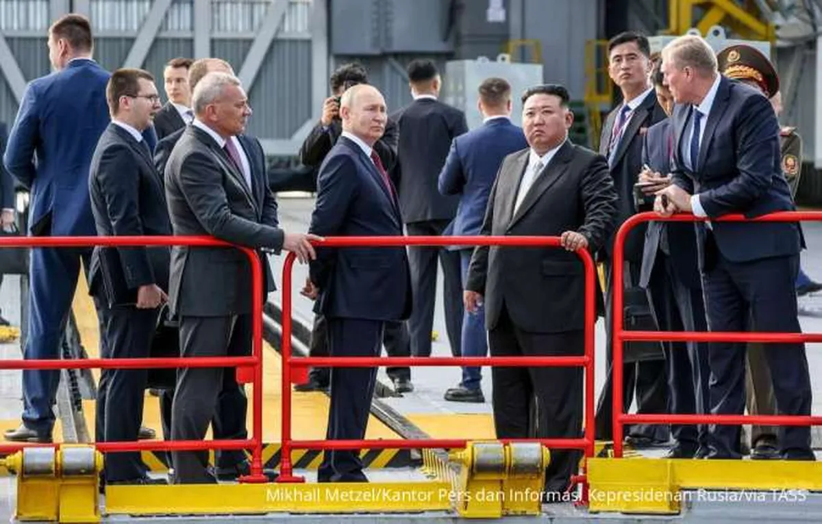 Ini Hadiah Perpisahan Vladimir Putin kepada Kim Jong-un