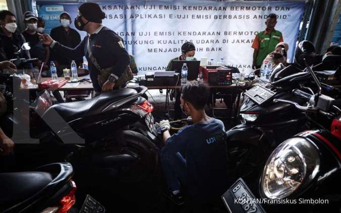 Inilah lokasi dan biaya uji emisi sepeda motor di DKI Jakarta