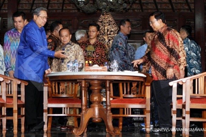 Lelah, SBY dan Prabowo batal bertemu hari ini