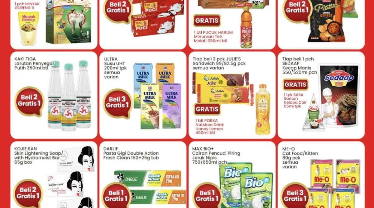 Promo Berhadiah Indomaret sampai 11 Juni 2024, Pasta Gigi Darlie Beli 1 Gratis 1
