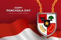 Kumpulan Link Twibbon Peringatan Hari Lahir Pancasila Terbaru Desain Simple