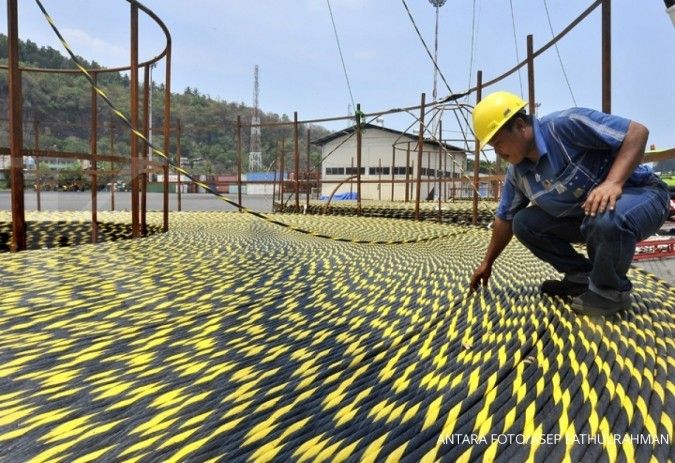 Gandeng Telkominfra, Triasmitra menggelar kabel laut Medan-Dumai