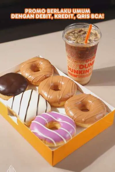 Promo Dunkin Beli 8 Gratis 4