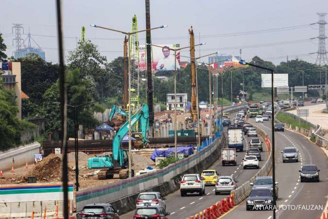 Menangani Genangan, Bintaro Serpong Damai (BSD) Lakukan Proyek Peninggian Jalan Tol