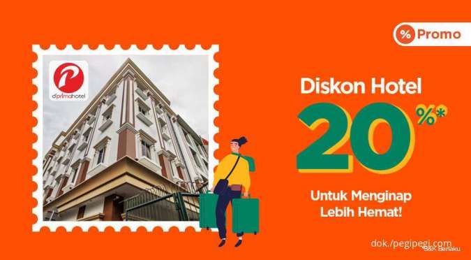 Promo PegiPegi s.d 15 Agustus 2022, Nikmati Diskon d’PrimaHotel 20%