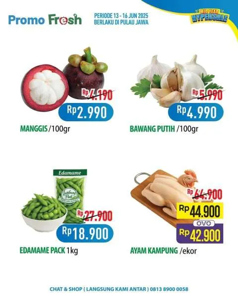 Promo JSM Hypermart Hyper Diskon Weekend Periode 13-16 Juni 2025