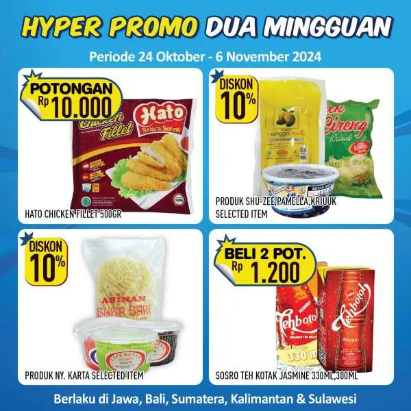 Promo Hypermart Dua Mingguan Periode 24 Oktober-6 November 2024