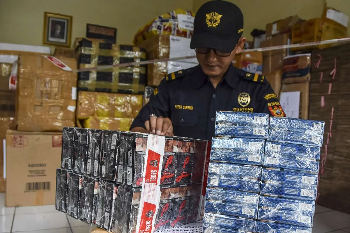 Bea Cukai Gagalkan Peredaran Rokok Ilegal, Nilai Capai Rp 275 Miliar