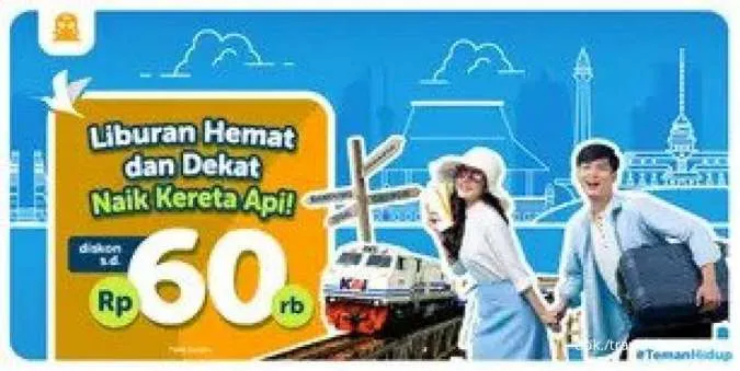 Promo Traveloka Tiket Kereta Api Raih Diskon Sampai Rp 60 000