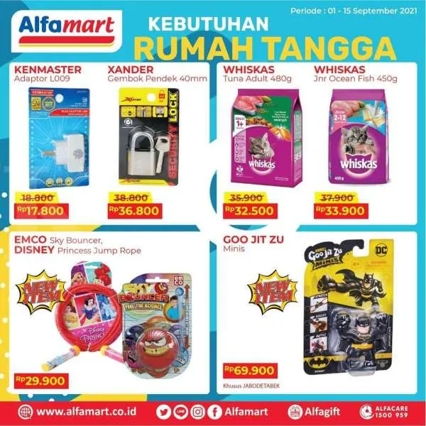Promo Alfamart Edisi Kebutuhan Rumah Tangga