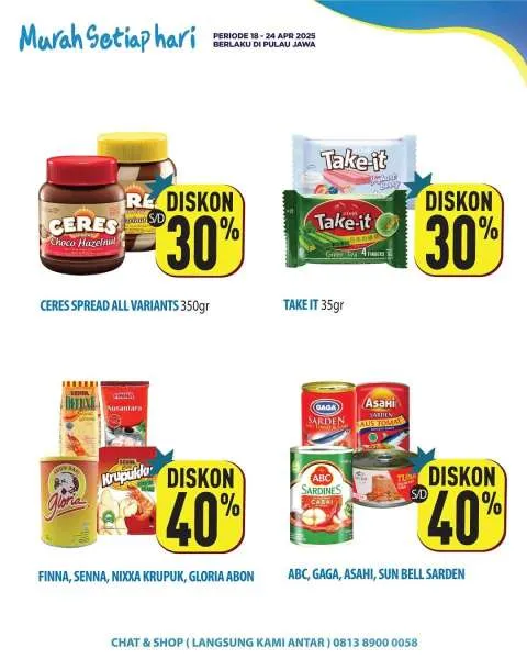 Promo JSM Hypermart Hyper Diskon Weekend Periode 18-21 April 2025
