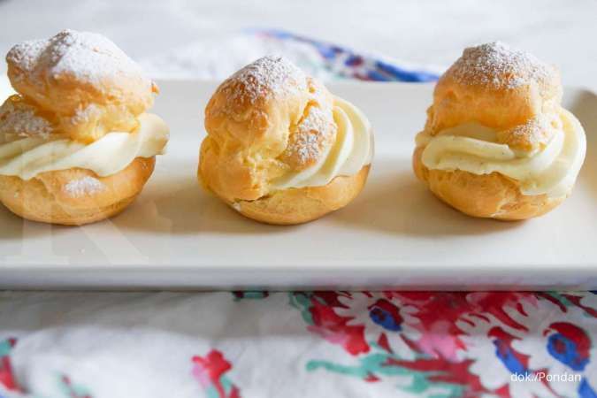 Resep Cream Puff ala Jepang yang Dingin dan Lembut, Bikin Ketagihan!