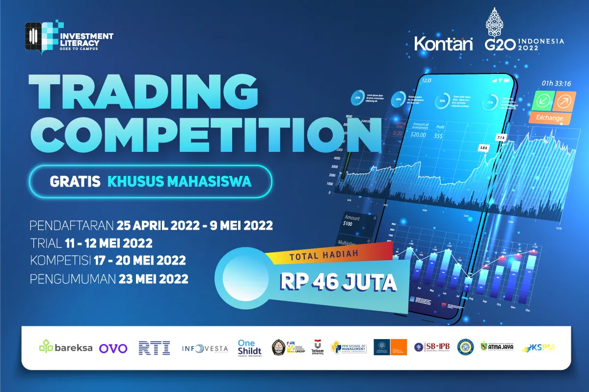 Ikuti Trading Competition, Rangkaian Acara Investment Literacy Goes to Campus 2022