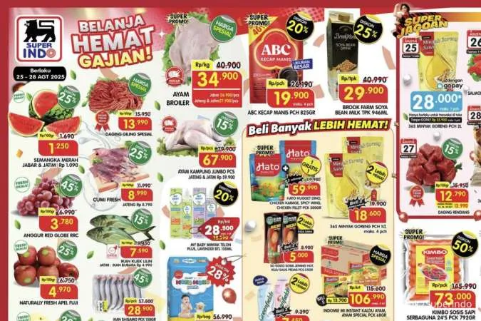 Promo Weekday Superindo & Hypermart 26-28 Agustus, Aneka Anggur Diskon hingga 45%