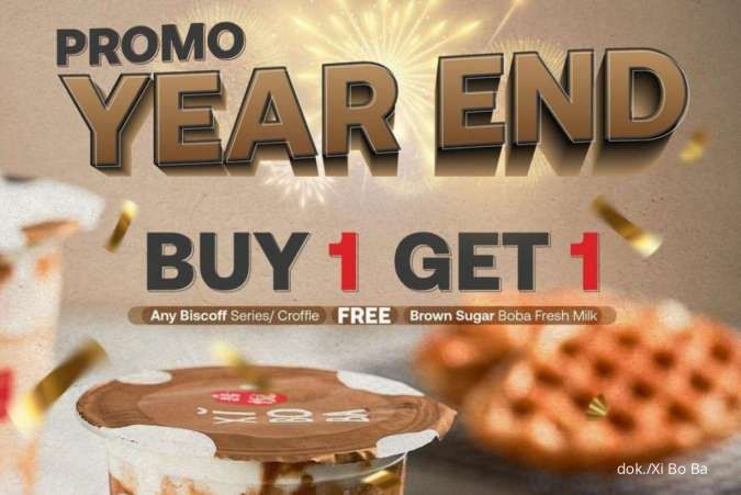 Terbatas! Promo Year End Xi Bo Ba 29-31 Desember 2021, Hadir Buy 1 Get 1 Free Minuman