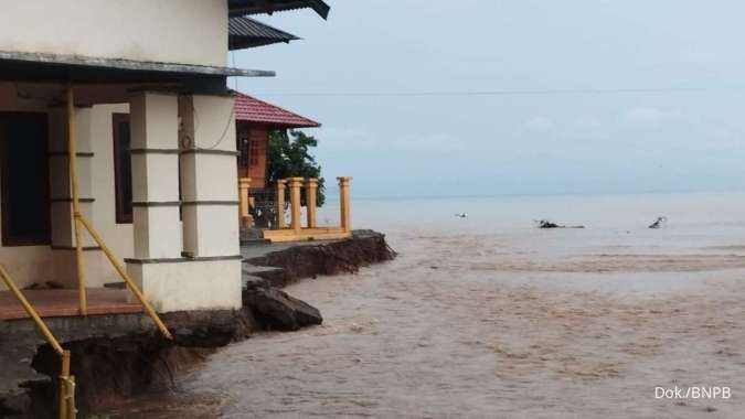 Banjir Merendam Lima Kecamatan di Kabupaten Bone Bolango, Gorontalo 