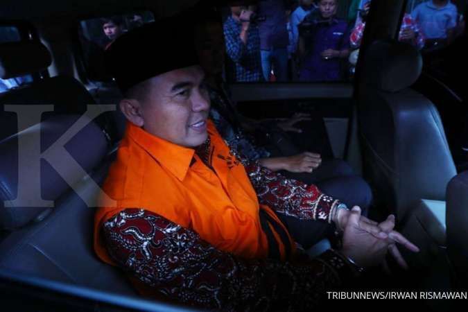 Usai jalani pemeriksaan di KPK, Bupati Jepara Ahmad Marzuki langsung ditahan