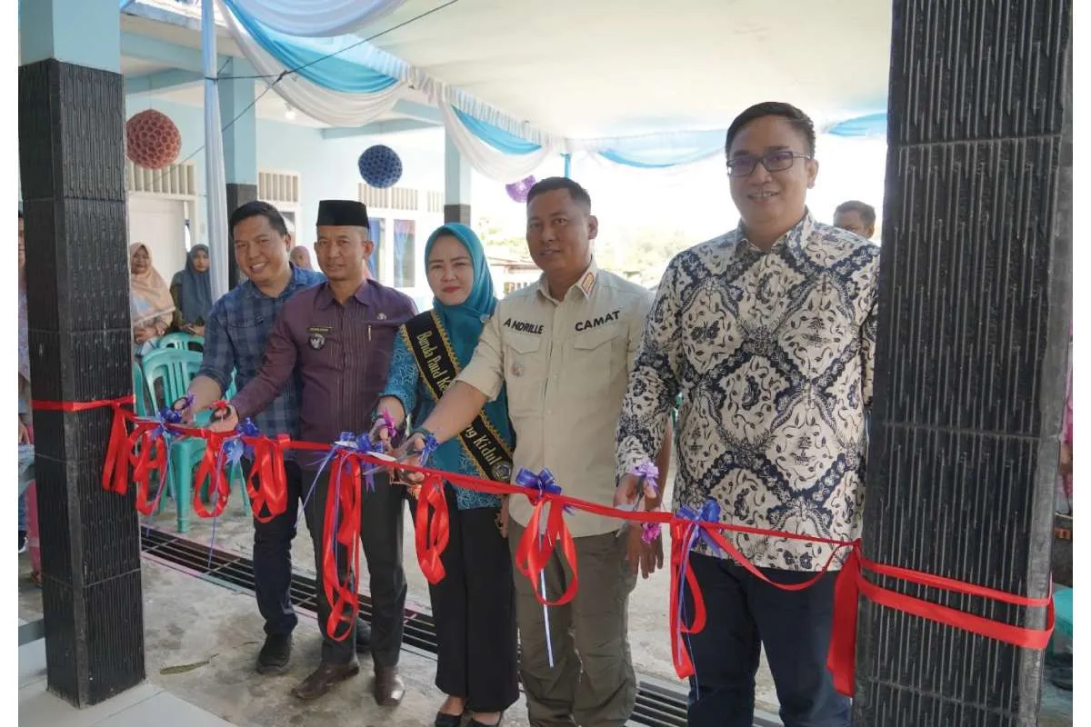 PTBA Bangun Gedung PAUD hingga Posyandu untuk Warga Perumahan Bara Lestari