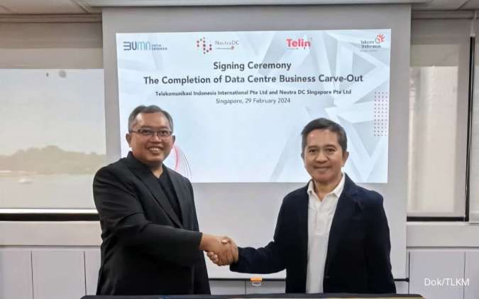 Telkom (TLKM) Tuntaskan Konsolidasi Data Center Telin Singapore ke NeutraDC