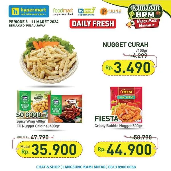 Promo JSM Hypermart Hyper Diskon Weekend Periode 8-11 Maret 2024