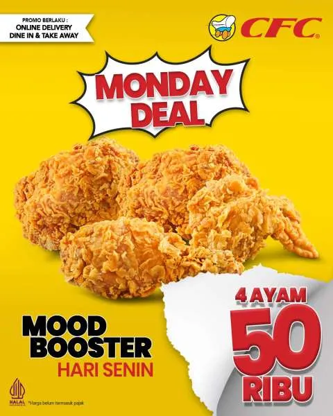 Promo CFC Monday Deal Tiap Senin