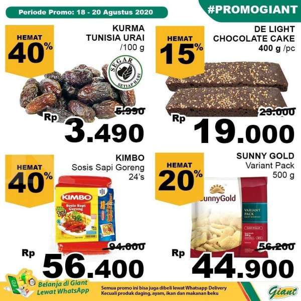 Promo Giant 18 � 20 Agustus 2020 