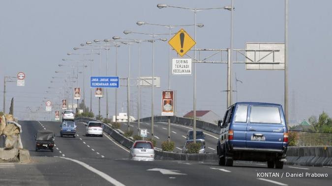 Siang ini, akses jalan Jakarta lancar dan lengang